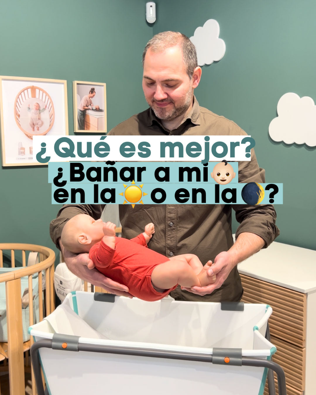 Mañana o Noche: ¿Cuál es el Mejor Momento Para Bañar a tu Bebé?