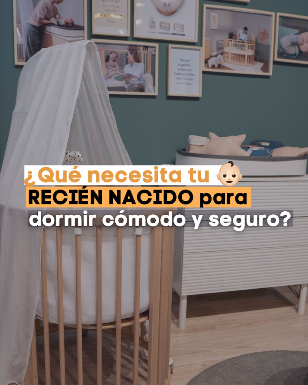 Todo lo que necesitas para que tu bebé duerma tranquilo y seguro