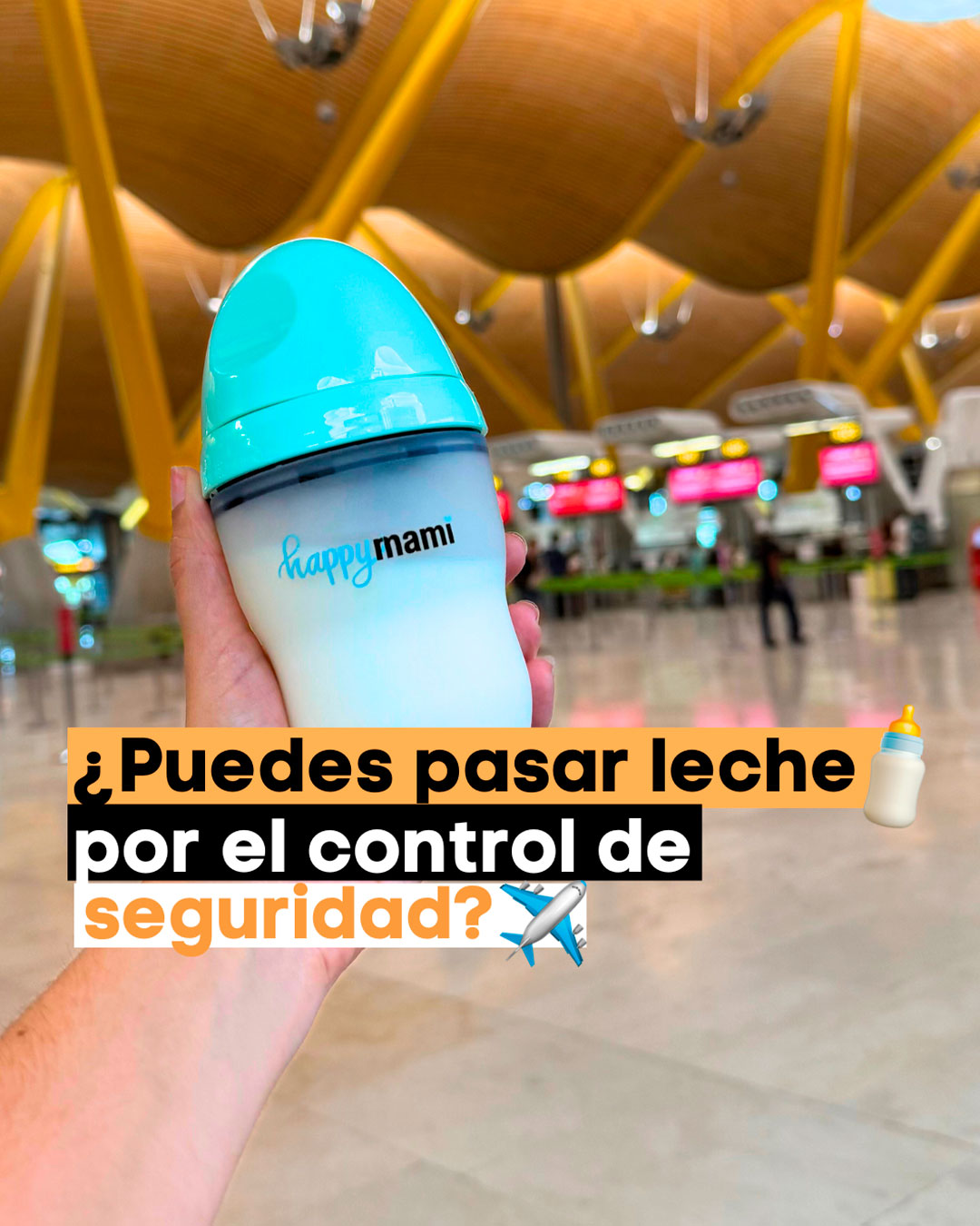 ¿Puedo Pasar Fórmula Líquida o Leche Materna en el Control de Seguridad del Aeropuerto?