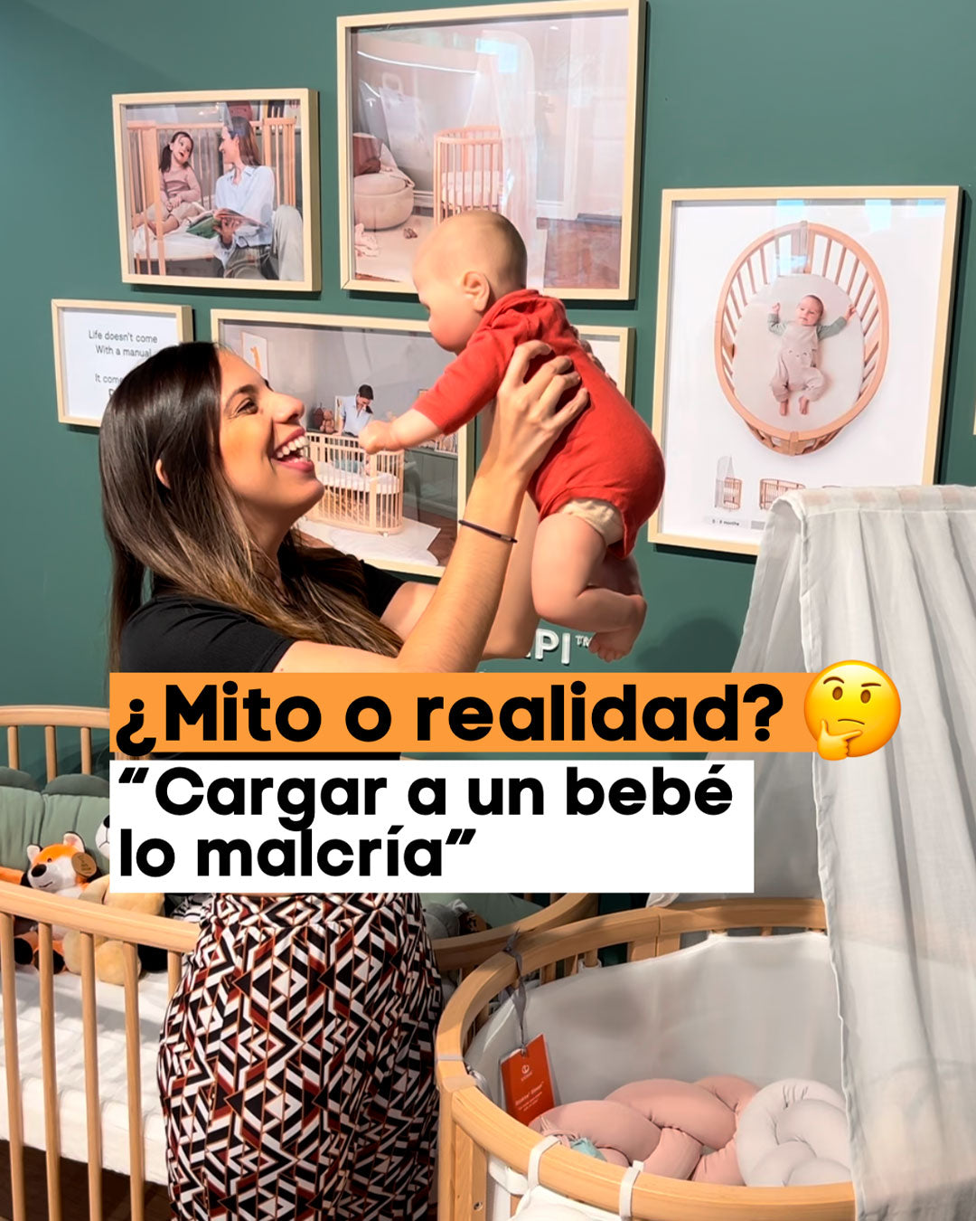 Mito o Realidad: ¿Cargar a tu Bebé lo Malcría?