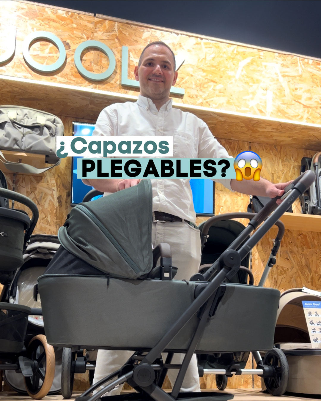 Carritos de bebé con capazo plegable