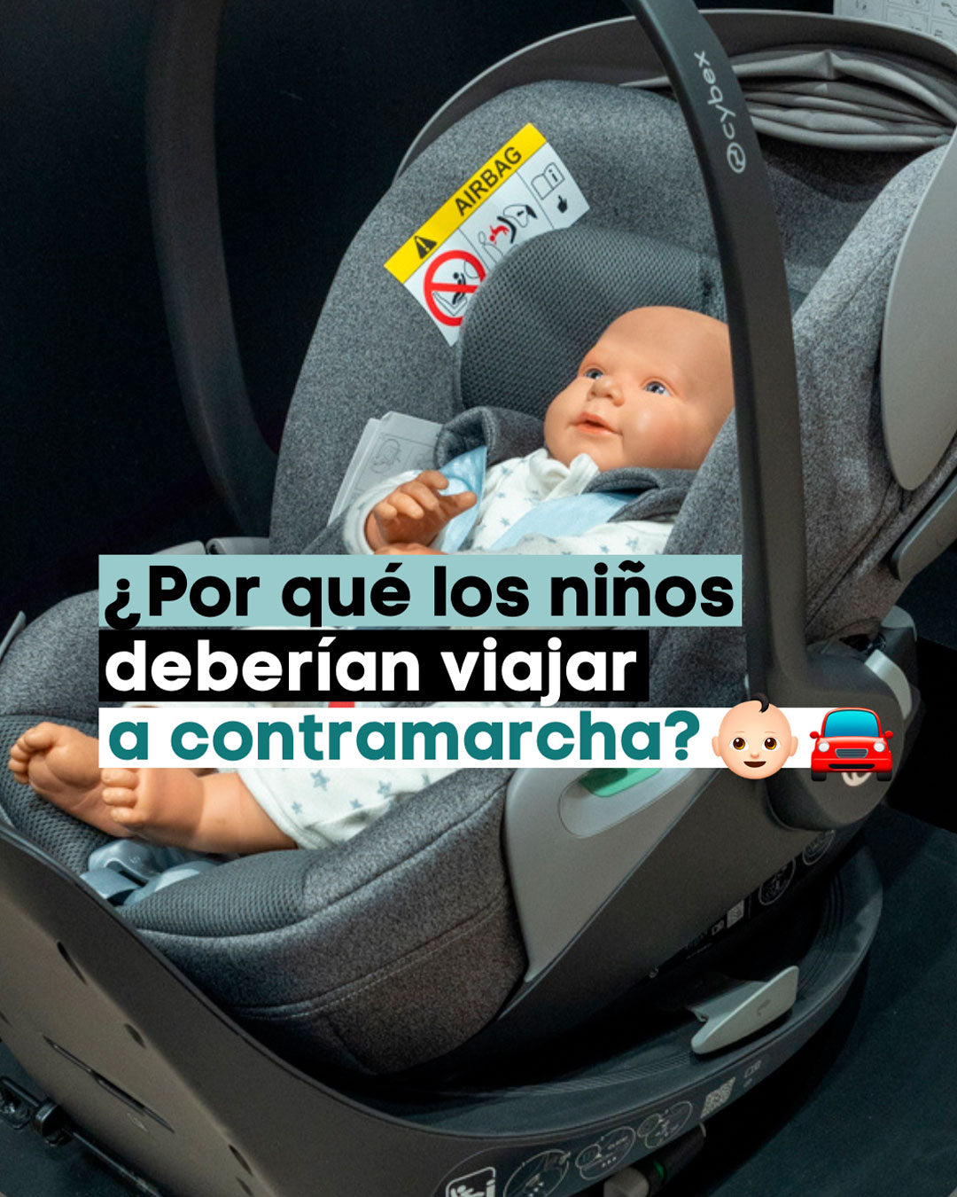 ¿Por qué los Niños Deben Viajar a Contramarcha?