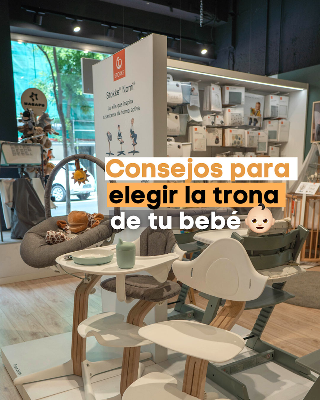 Consejos para elegir la silla de comida de tu bebé