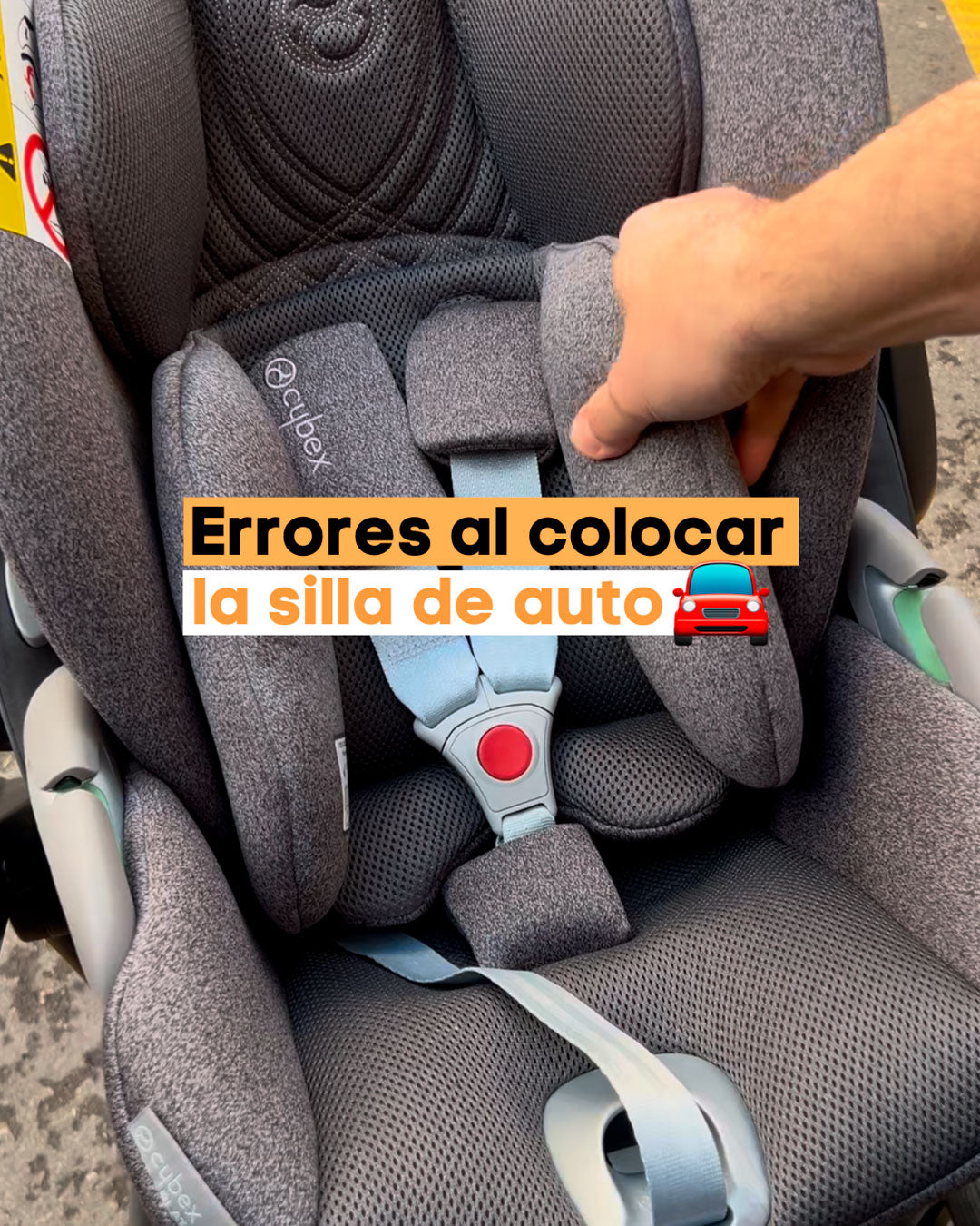 Los 7 Errores al Instalar la Silla de Coche Podrían Poner en Riesgo a tu Bebé