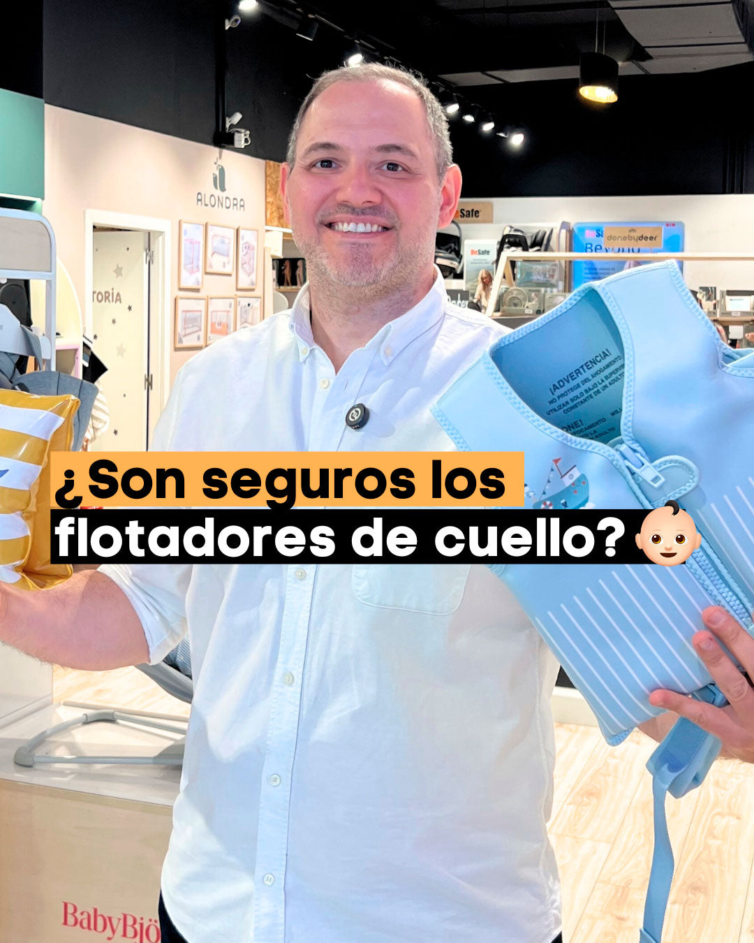 ¿Son Seguros los Flotadores de Cuello para Bebés?