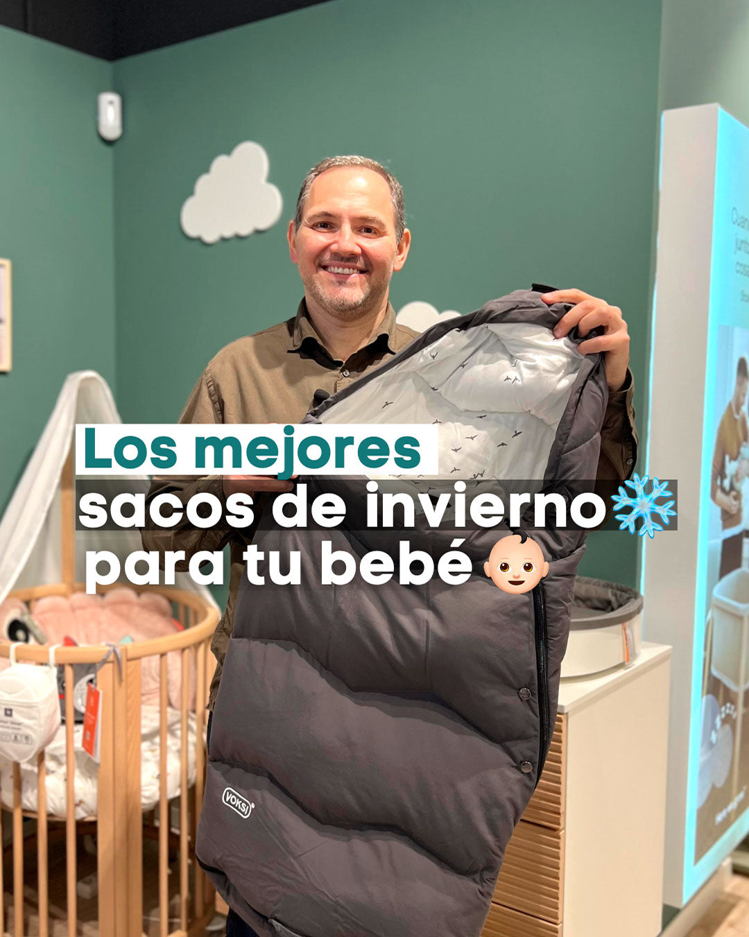 ¿Cómo elegir el mejor saco de invierno para tu bebé?