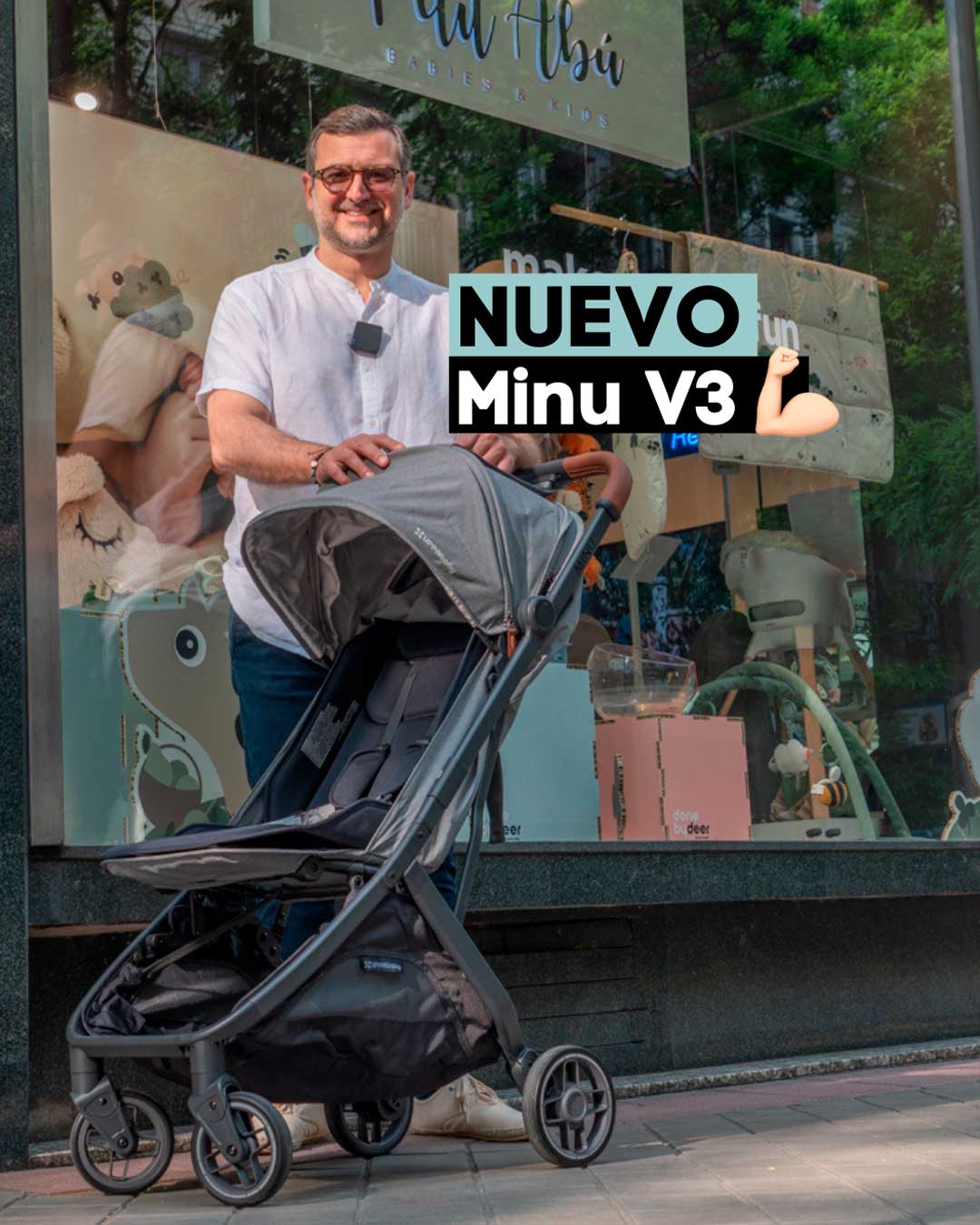 Conoce el Nuevo UPPAbaby Minu V3