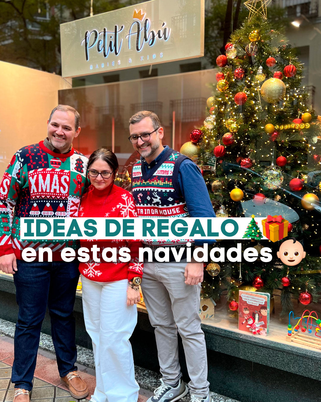 Regalos para padres y bebés en esta Navidad