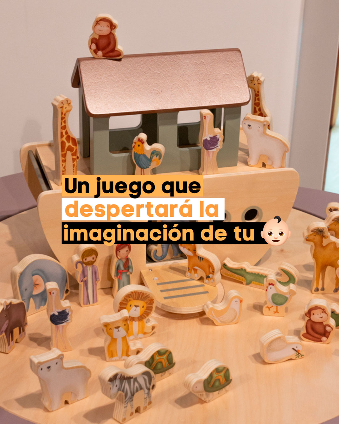 Este Juego del Arca de Noé Despertará la Imaginación de tu Peque