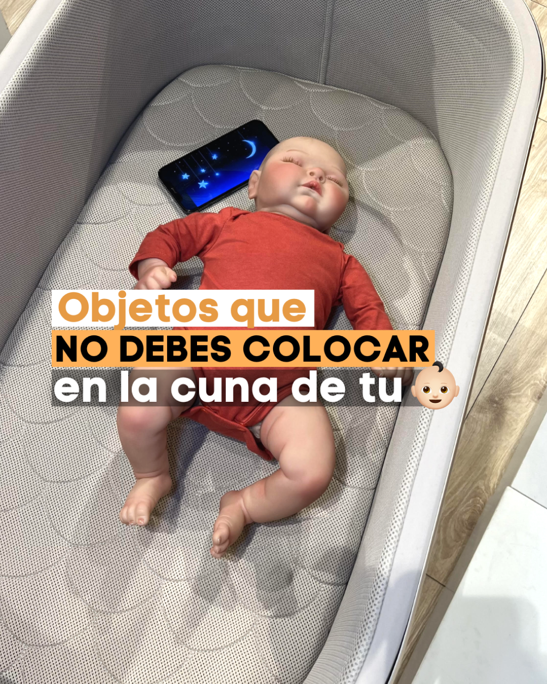 Esto es lo que NO Debes Poner en la Cuna de tu Bebé