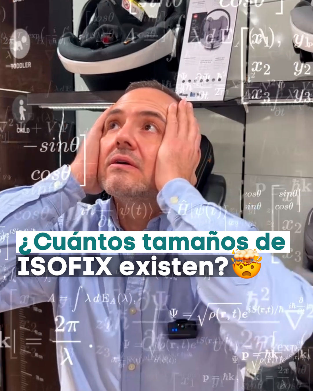 ¿Existen distintos tamaños de la silla ISOFIX?