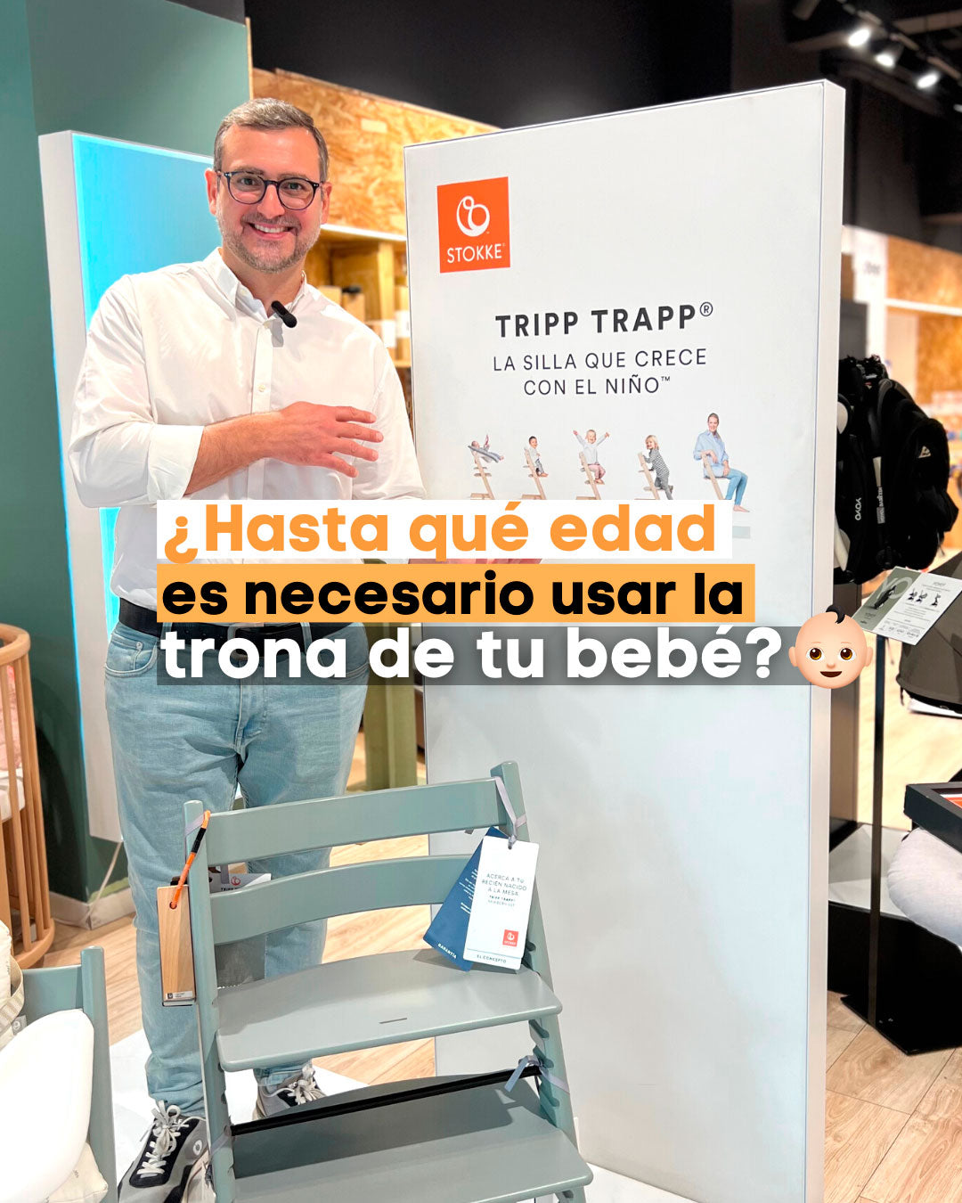 ¿Hasta qué edad es necesario usar una trona?