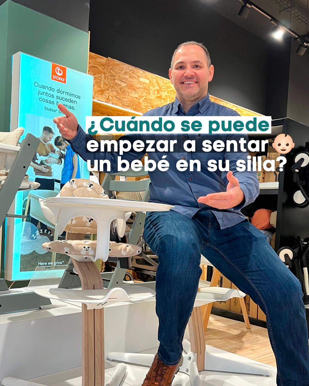 El Momento Perfecto: ¿Cuándo y Cómo Introducir a tu Bebé a la Trona?