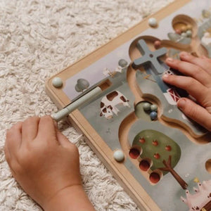 Laberinto Magnético Multicolor "Little Farm" Little Dutch