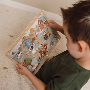 Laberinto Magnético Multicolor "Little Farm" Little Dutch