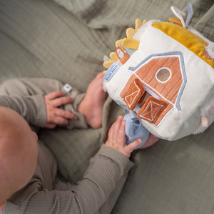 Cubo blandito de actividades Little Farm Little Dutch