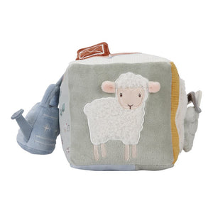 Cubo blandito de actividades Little Farm Little Dutch