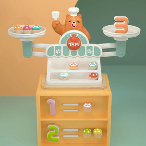 Balanza educativa Infantil Yummy Bear 123 Scale