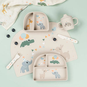 Recipiente con compartimentos Stick & Stay Celebration Done by Deer