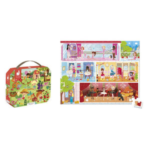 Puzle El huerto - 36 piezas Janod