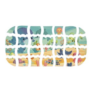 Puzzle de baño en el océano Janod