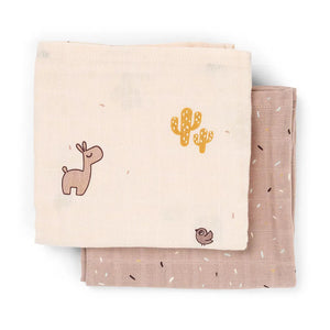 Pack de 2 paños para eructar Tini Farm Done by Deer