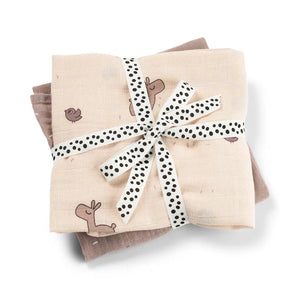 Pack de 2 paños para eructar Tini Farm Done by Deer