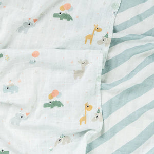 Pack de 2 paños para eructar Celebration Done by Deer