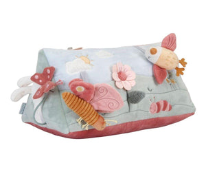 Cojín de actividades triangular flores & mariposas Little Dutch