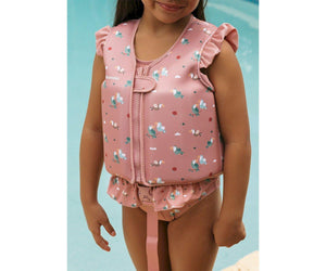 Chaleco flotador con volantes aprendizaje 2025 Monnëka