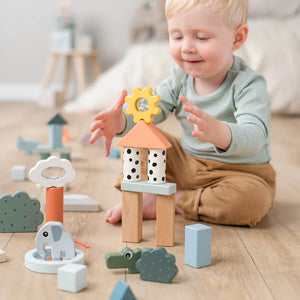 Bloques de construcción 34 piezas Deer Friends Done by Deer