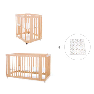 Minicuna-cuna-cama Crea Tre Nomad 4en1 Alondra