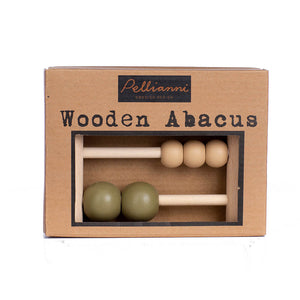 Mini Abacus Madera
