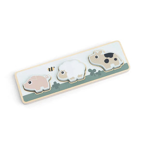 Puzzle sensorial "Tiny Farm" Done by Deer