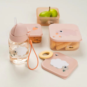 Botella de paja pequeña 280ml Tiny farm Done by Deer