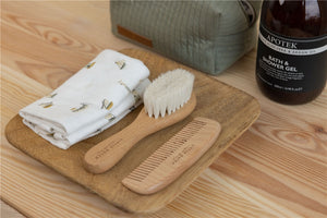 Set de cepillo y peine para bebé Little Dutch