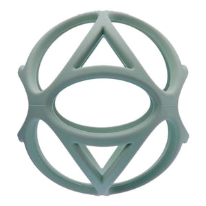 Pelota sensorial silicona verde Little Dutch