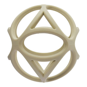 Pelota sensorial silicona verde Little Dutch