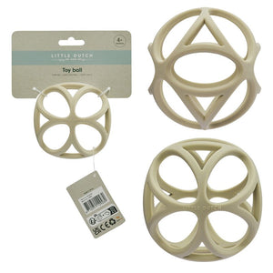 Pelota sensorial silicona verde Little Dutch