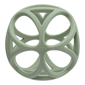 Pelota sensorial silicona verde Little Dutch