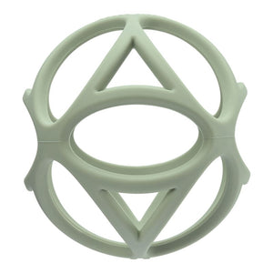 Pelota sensorial silicona verde Little Dutch