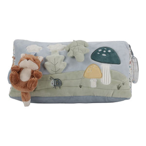 Cojín de actividades triangular Forest Friends Little Dutch