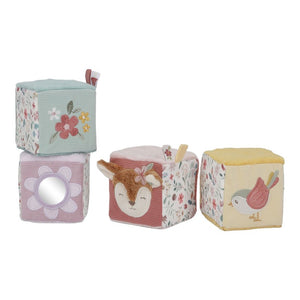 4 Cubos apilables blanditos Fairy Garden Little Dutch