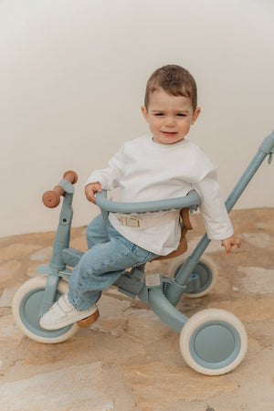 Triciclo con barra Little Dutch