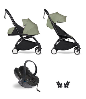 Pack Carrito Stokke YOYO3 Duo + Cybex Cloud T I-Size (Comfort) + Adaptadores Stokke YOYO