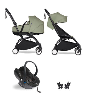 Pack Carrito Stokke YOYO3 Bassinet Duo + Cybex Cloud T I-Size (Comfort) + Adaptadores Stokke YOYO