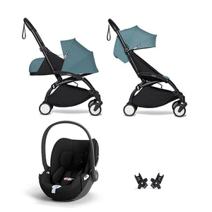 Pack Carrito Stokke YOYO3 Duo + Cybex Cloud T I-Size (Comfort) + Adaptadores Stokke YOYO