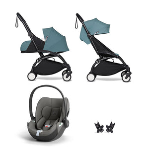 Pack Carrito Stokke YOYO3 Duo + Cybex Cloud T I-Size (Comfort) + Adaptadores Stokke YOYO