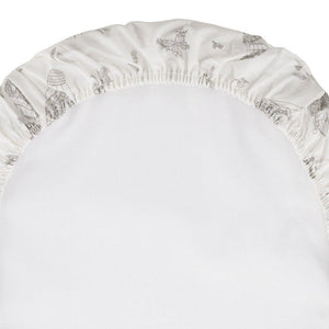 Sábana Bajera Moisés/Capazo Pack 2 Unidades 35x80x7 cm