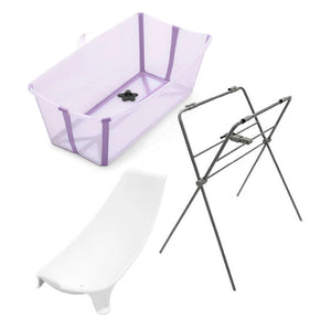 Pack bañera plegable flexi bath Stokke + soporte + asiento